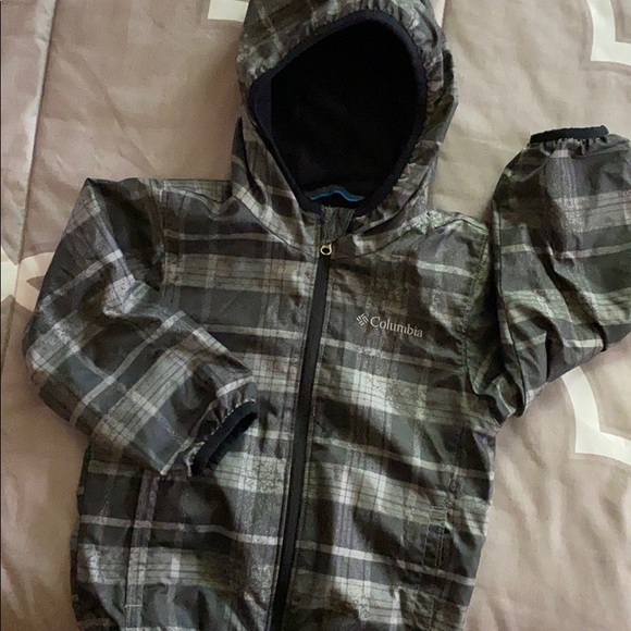 toddler columbia fleece with hood
